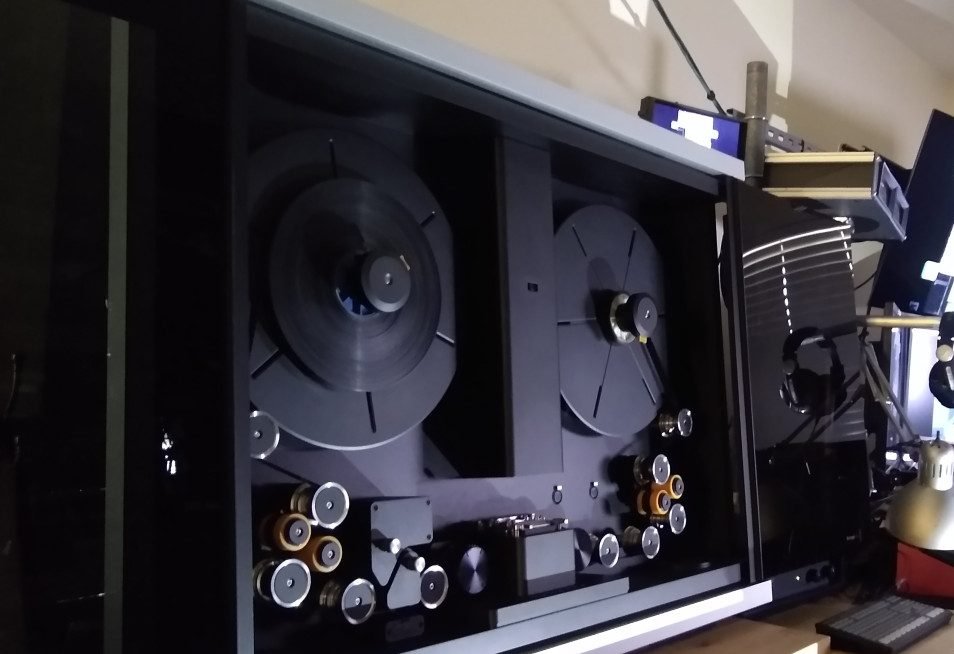 Blackmagic Cintel film scanner with film reels